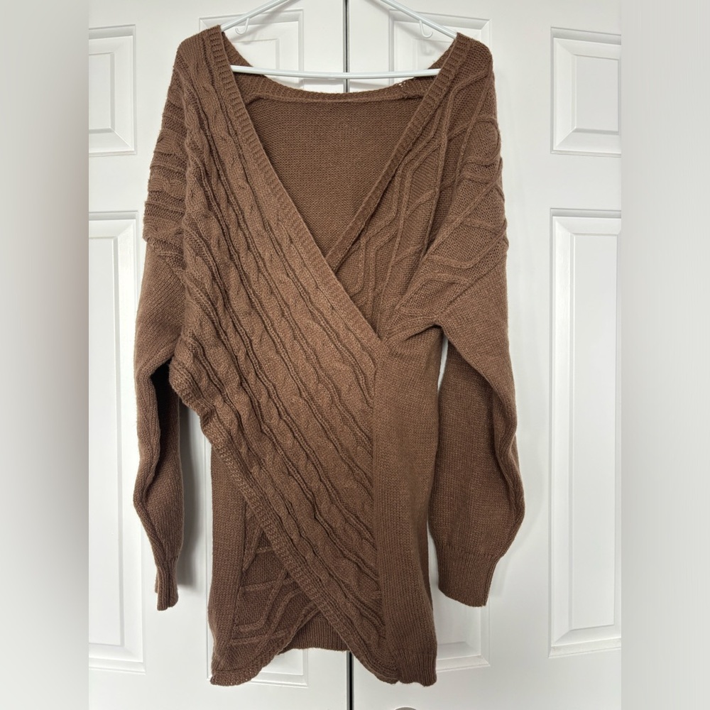 Winter Kris cross sweater